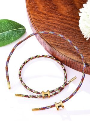 adjustable charm bracelet,